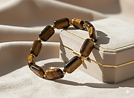 KAPLANGÖZÜ  ve HEMATİT DOĞALTAŞ BİLEKLİK | Güç Veren Koruyucu Erkek & Unisex Takı