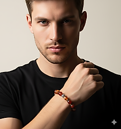 Akik & Kaplan Gözü Bileklik