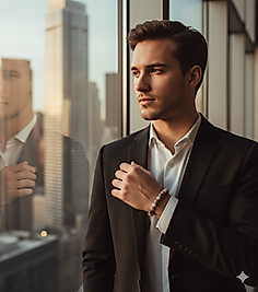 Rodonit Doğaltaş Bileklik